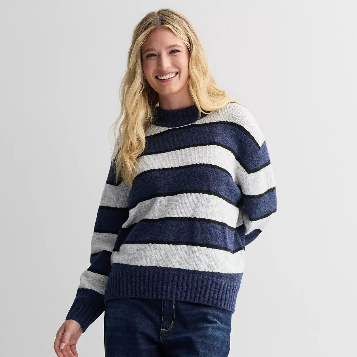 Women's Sonoma Goods For Life® Cozy Crew Neck Pullover Sweater | Kohl's