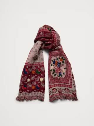 Long Embroidered Scarf by Vismaya | Banana Republic (US)