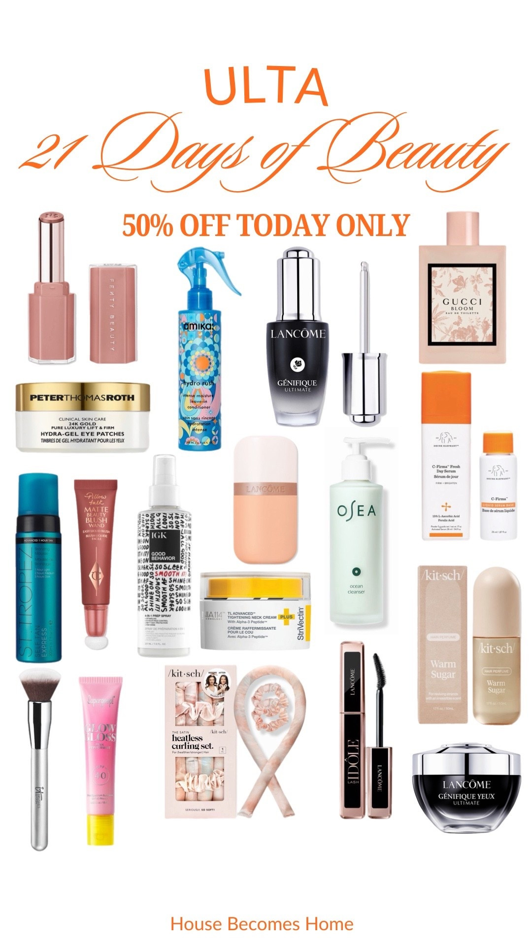 Ulta Bonus Day! 50% off today only!





#LTKBeauty #LTKSaleAlert #LTKmorningroutine