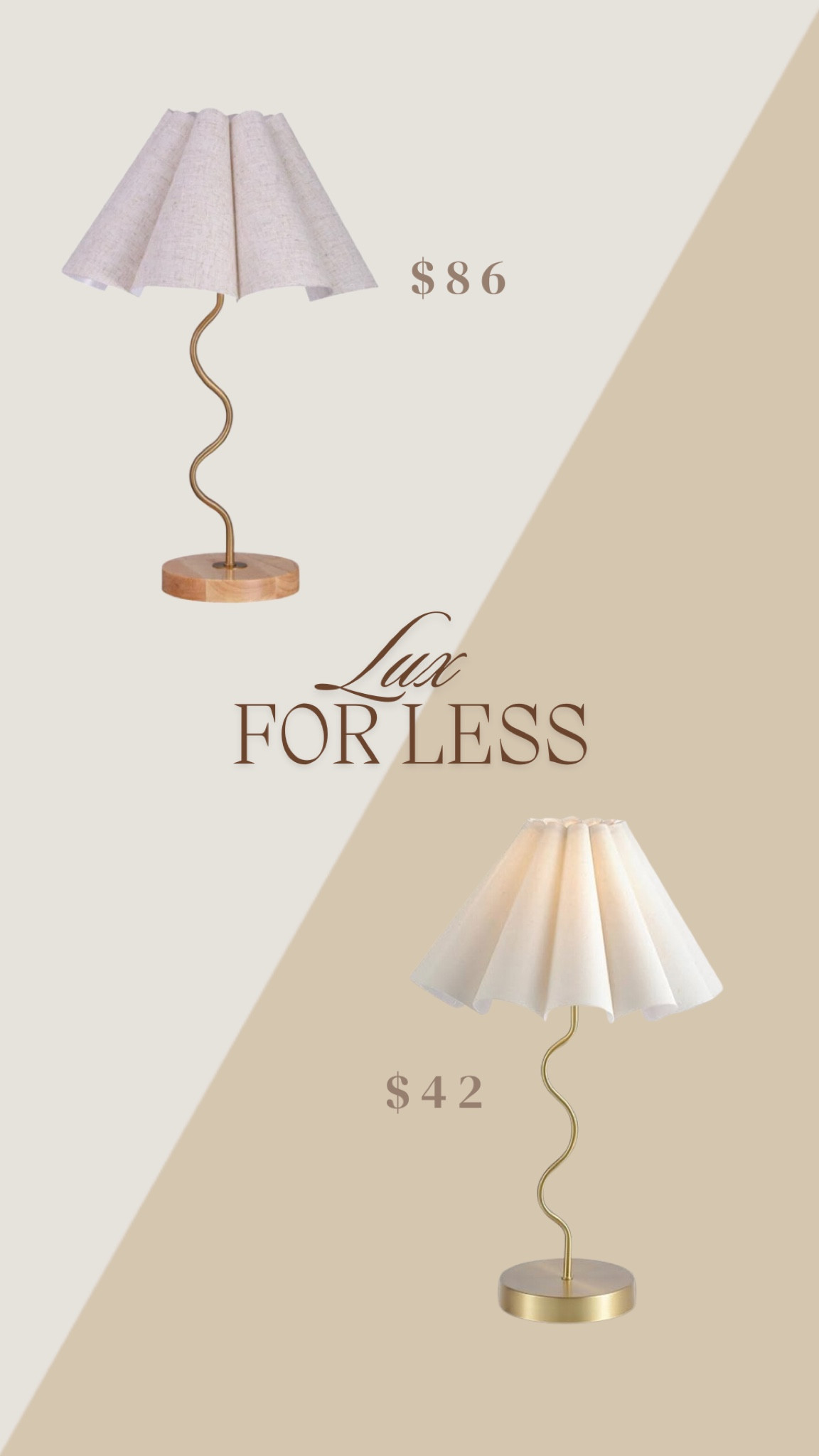 Designer look for half the price! To be honest I’m digging the more budget friendly option better anyways 💅

#LTKSaleAlert #LTKHome #LTKFindsUnder50