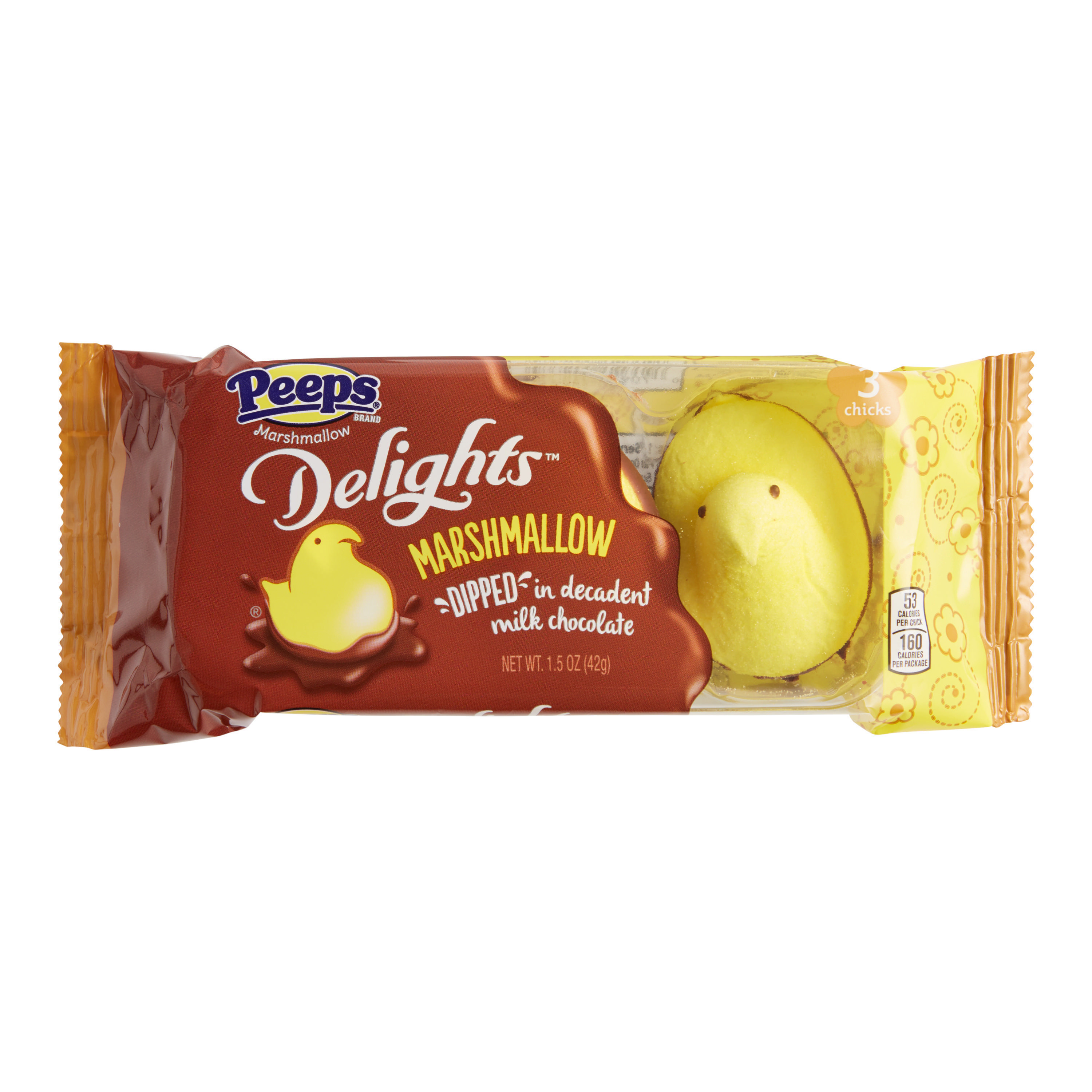 Peeps Delights Chocolate Dipped Marshmallow Chicks | World Market