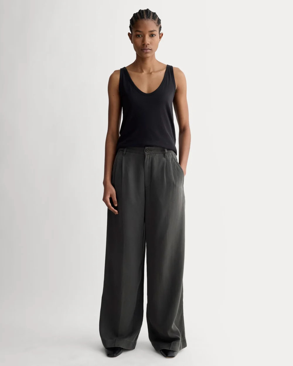 The Trouser in Buttersoft | Graphite | Everlane