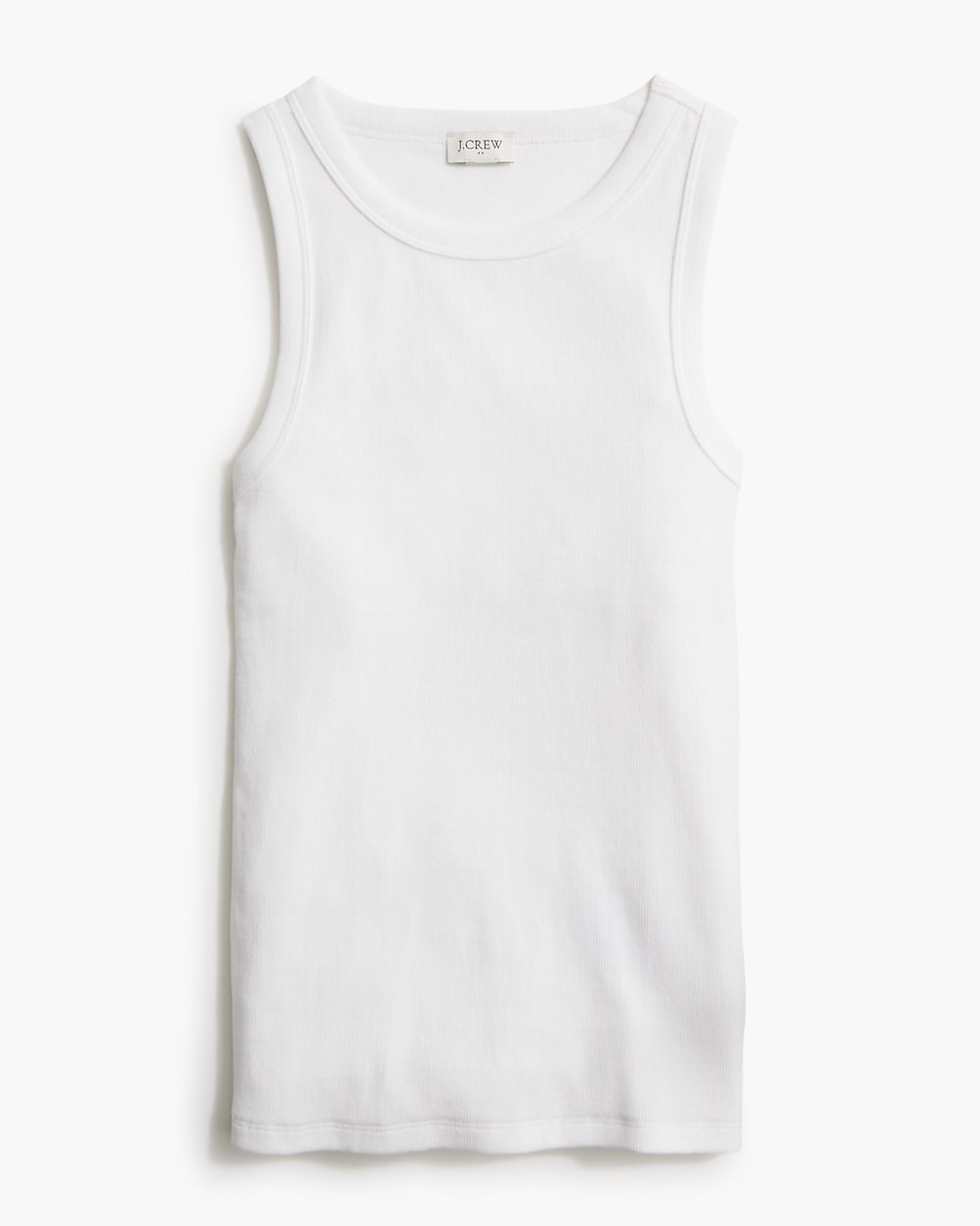 Ribbed high-neck tank top | J.Crew Factory