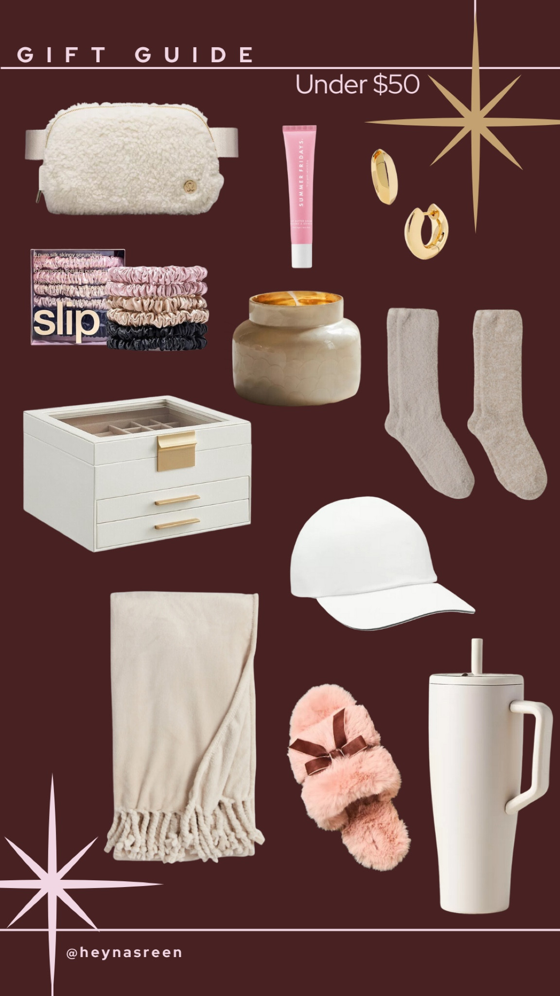 Gifts under $50 

#LTKHoliday #LTKGiftGuide #LTKFindsUnder50