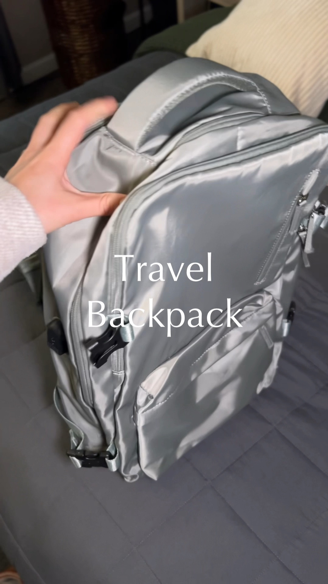 Travel backpack // Completely forgot to film the bottom compartment for shoes. I got the army green color. Water resistant and has so many pockets perfect for all sorts of different things. Even if you didn’t use for travel, could use as a tech bag! There is so much room and is super affordable!

Amazon, traveling, carry on, roadtrip, tech, gadgets, spacious, affordable, lifestyle, color options, compartmentalized, durable, perfect size

#LTKItBag #LTKWatchNow #LTKTravel