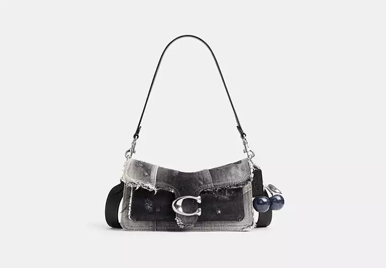 Coach Tabby Shoulder Bag 26, Inspired by Soyeon - Women's - Silver/black | Coach (US)