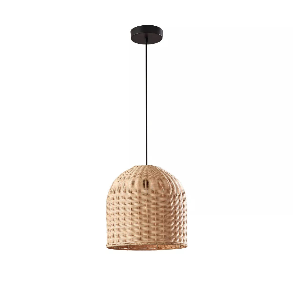 Bahama Pendant with Light Rattan Dark Bronze - Adesso | Target