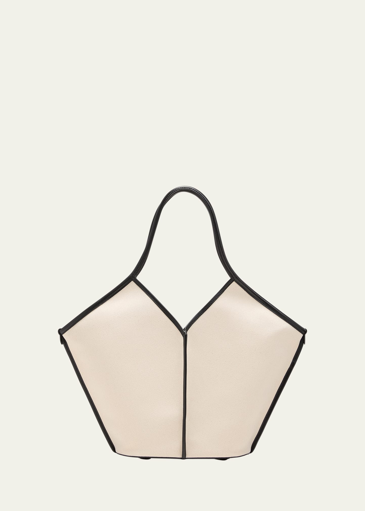 HEREU Calella Bicolor Organic Cotton Tote Bag - Bergdorf Goodman | Bergdorf Goodman