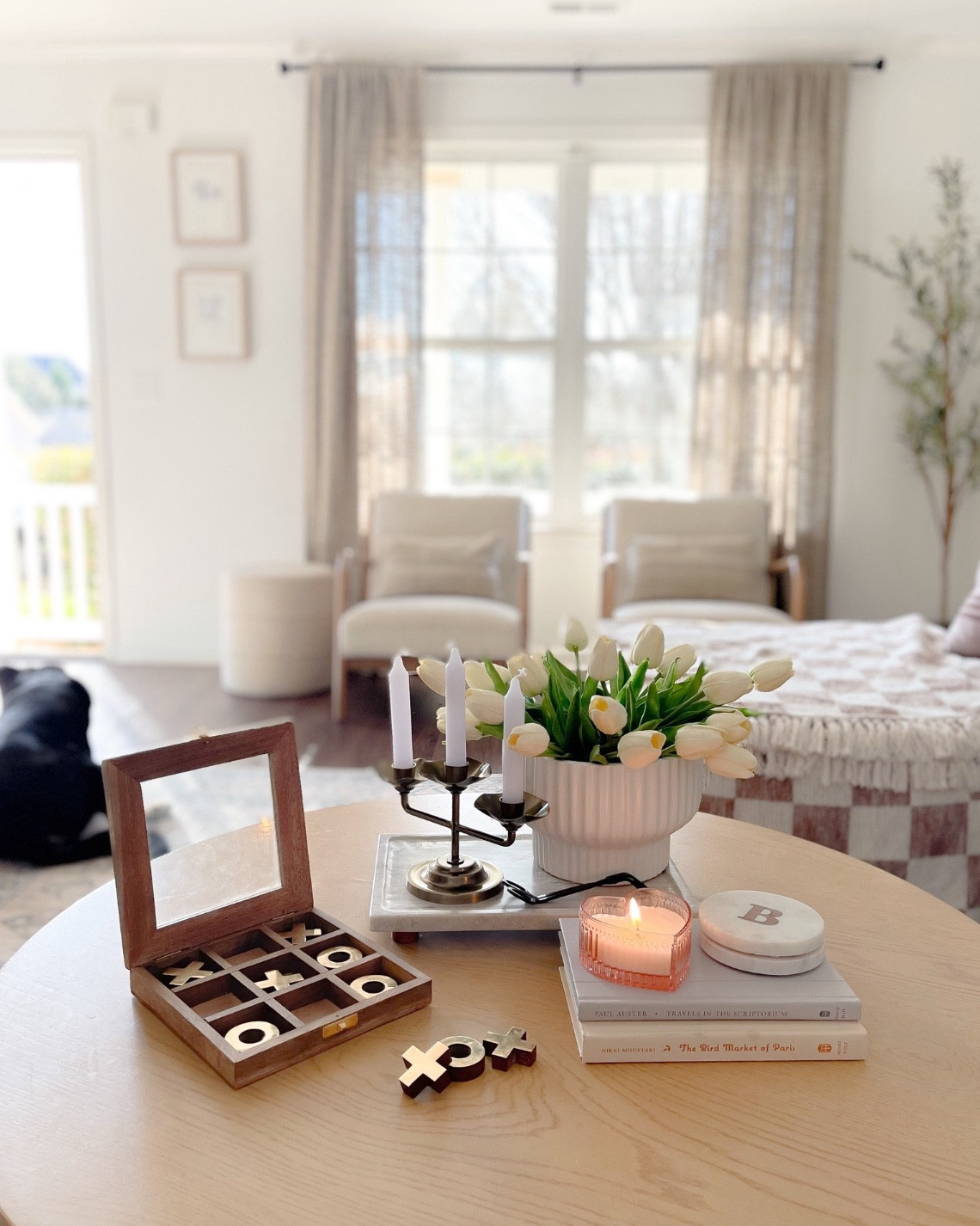 Valentines coffee table decor idea 

#LTKSeasonal #LTKHome #LTKHoliday