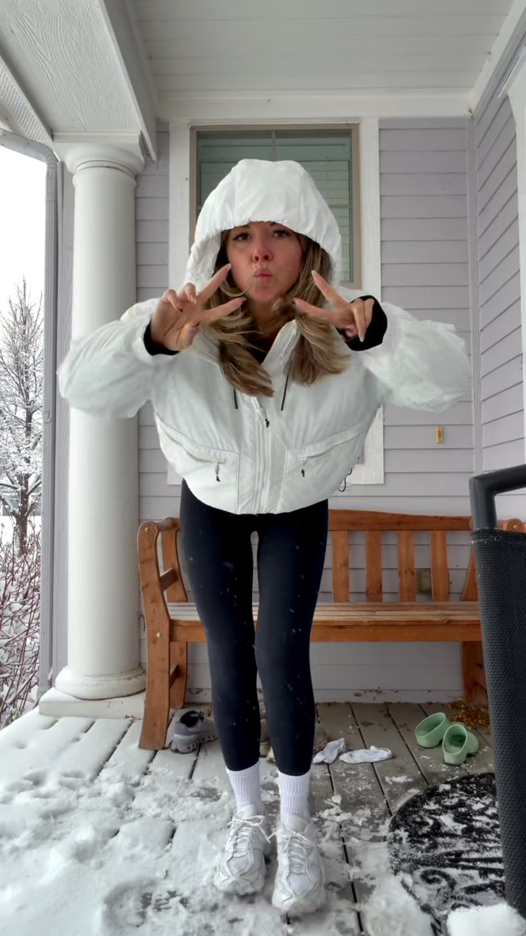 This weeks workout outfits fitness gym activewear sets

Wearing my usual xs in sports bras smalls in pants. I size up at Lululemon. 

fitness
Active
Gym
Workout
Leggings
Sports bras
Sneakers
Jackets

#LTKselfcare #LTKfitnessgoals #LTKActive