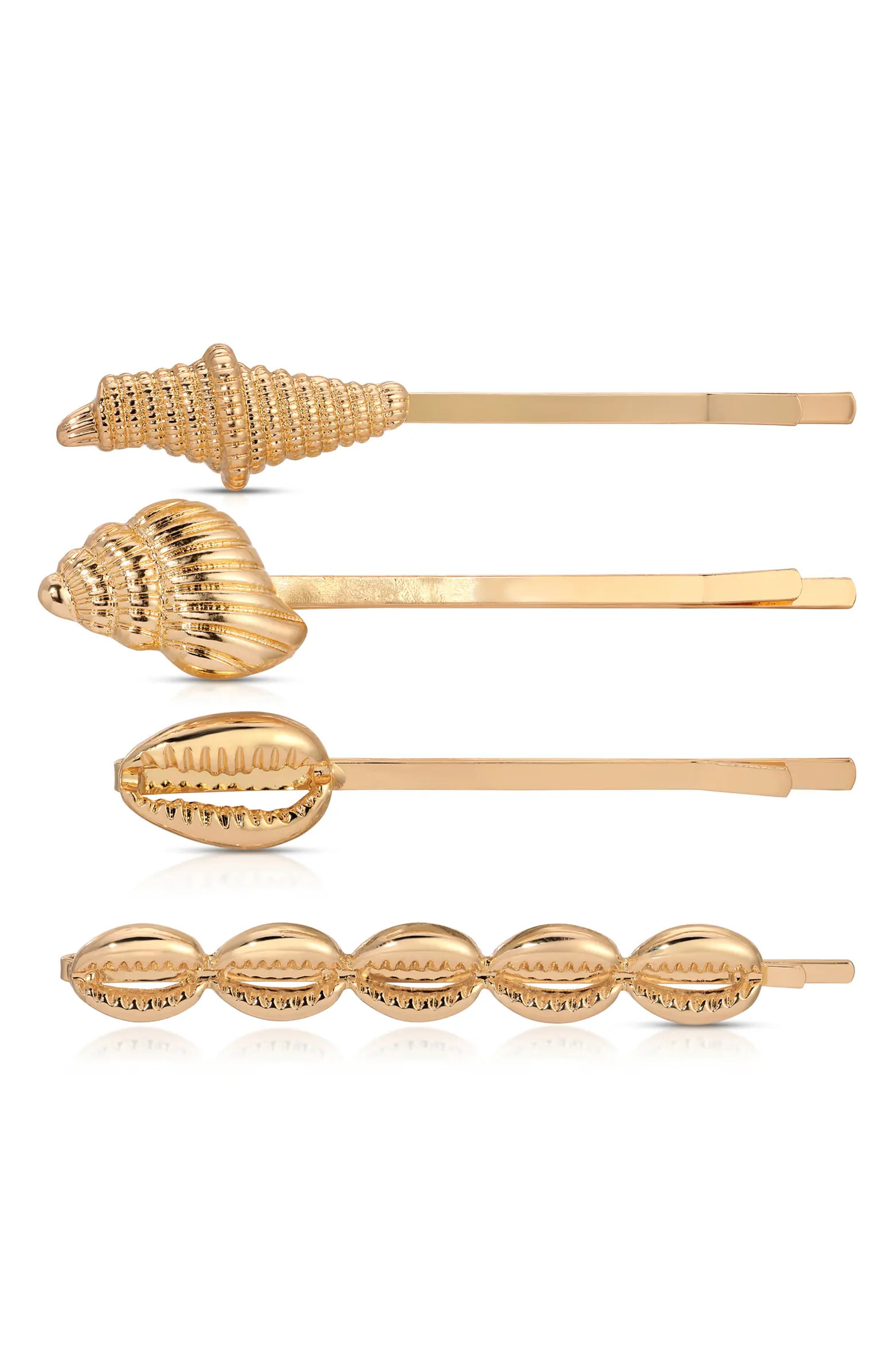 Coastal Days Set of 4 Hair Pins | Nordstrom