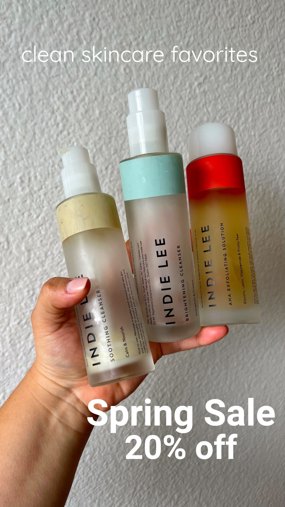 My all time favorite skincare products are 20% off rn. Some of my top faves:

Coq10 toner
Squalane oil
Tinted SPF
Brightening cleaner
Daily Vit infusion

All are good! 

Clean beauty, on sale, clean skincare, moisturizer, facial oil, cleanser

#LTKSpringSale #LTKSaleAlert #LTKBeauty