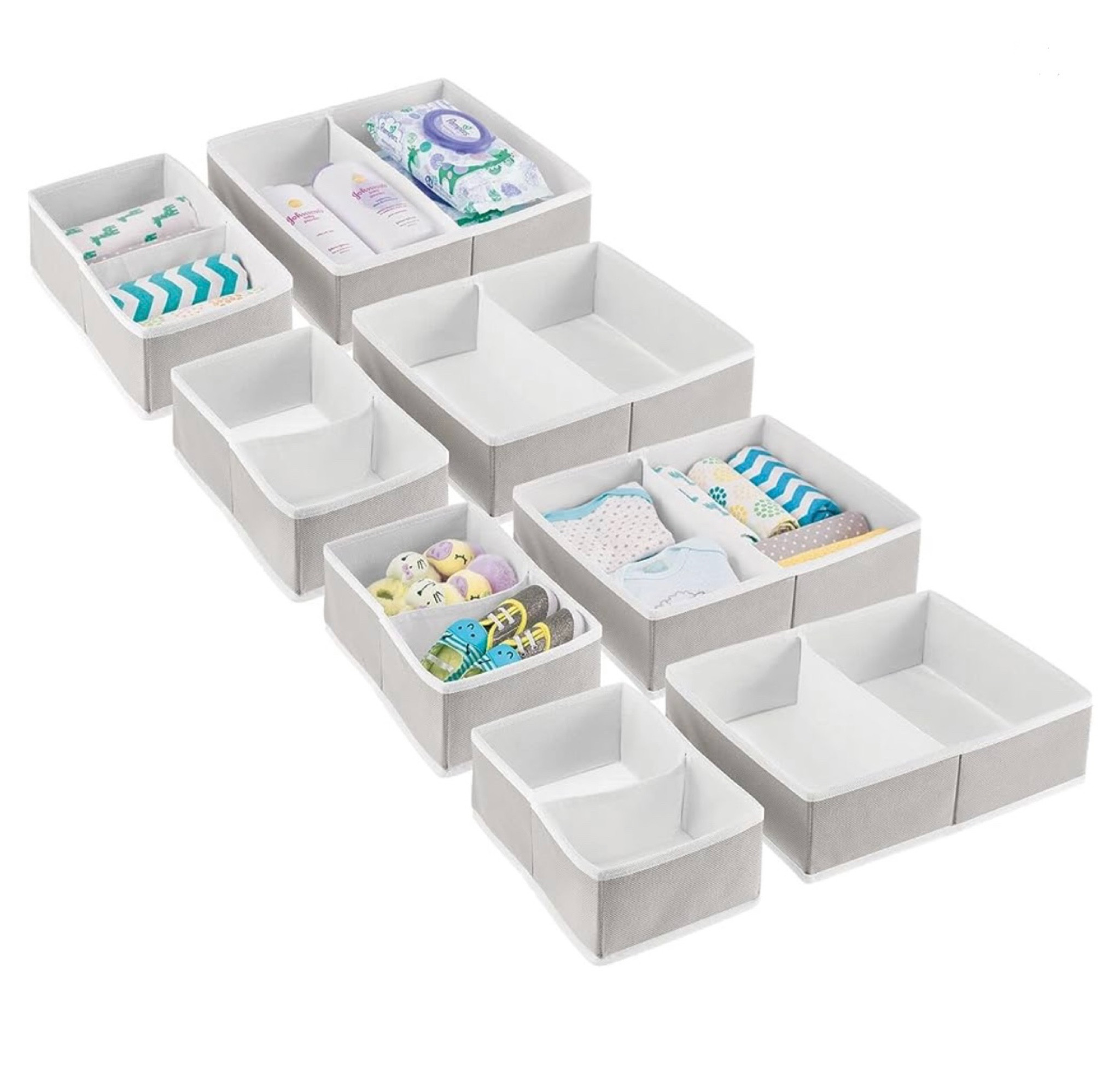 Drawer organizers. Comes in many different colors! 

#LTKfamily #LTKhome #LTKbaby