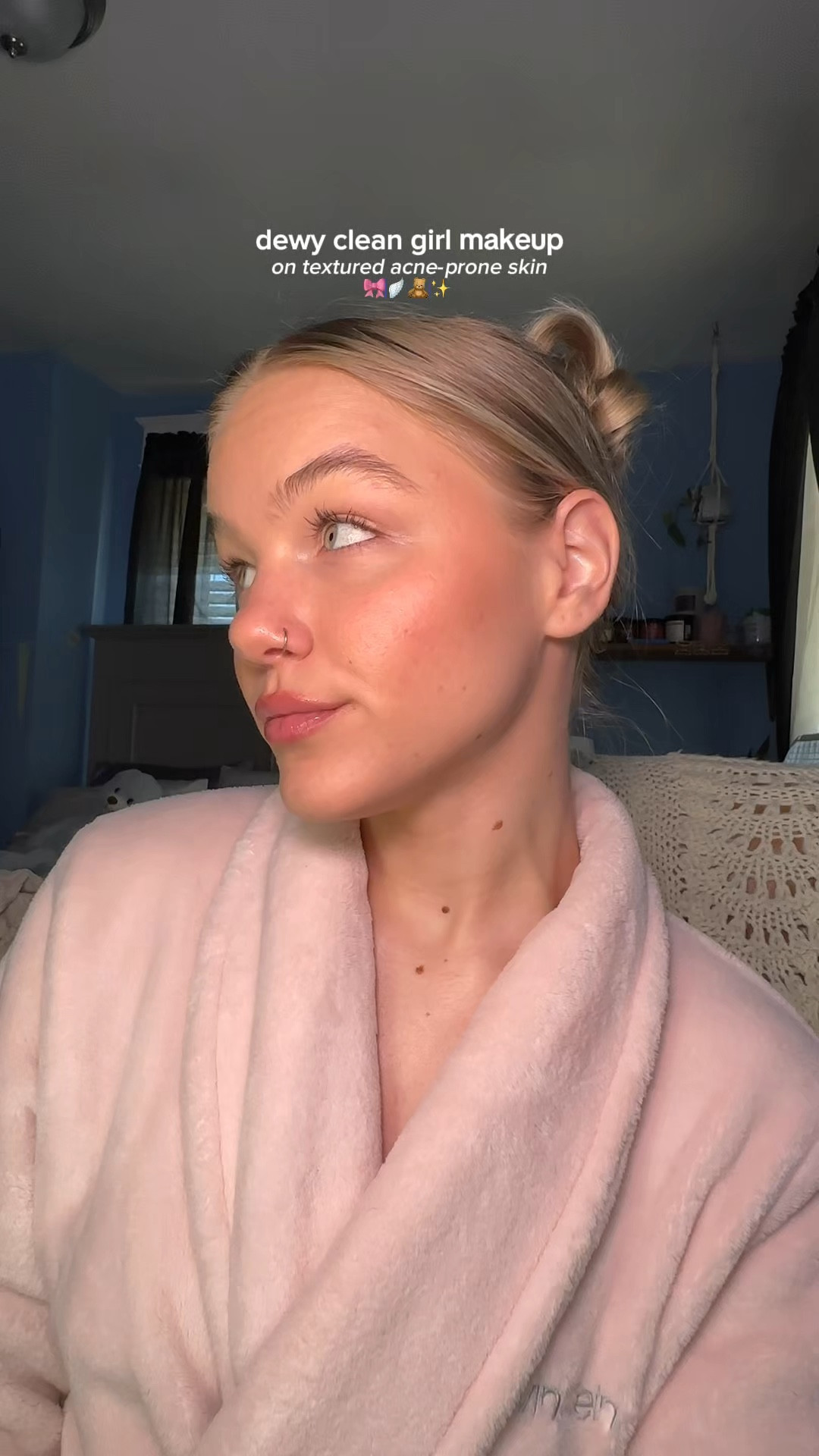 dewy clean girl / natural everyday makeup on my textured acne-prone skin !! 🤍🤍

#LTKWatchNow #LTKBeauty #LTKFindsUnder50