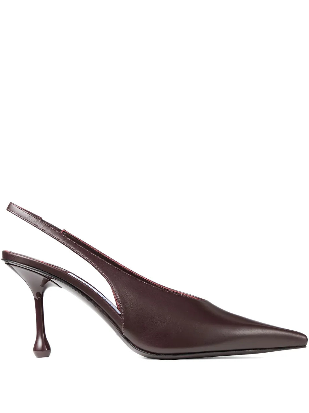 Jimmy Choo 80mm Isa Slingback Pumps | Brown | FARFETCH | Farfetch Global