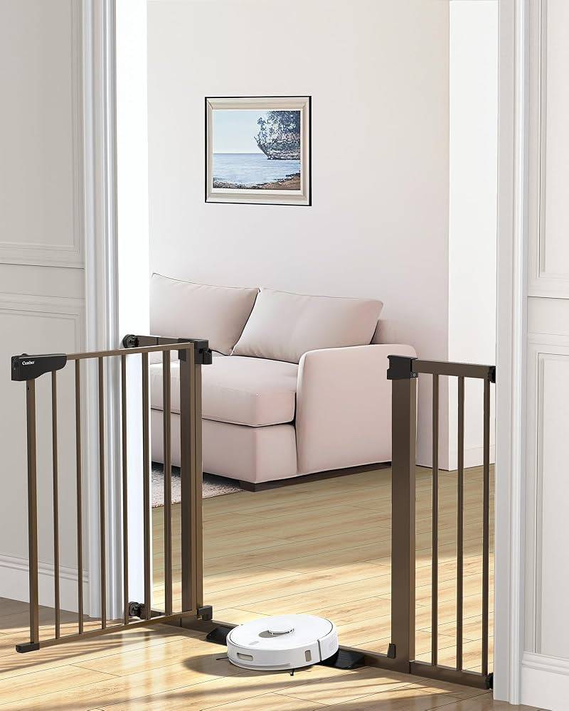 Cumbor 30-46" Baby Gate for Stairs, Mom's Choice Awards Winner-Auto Close Dog Gate for the House,... | Amazon (US)
