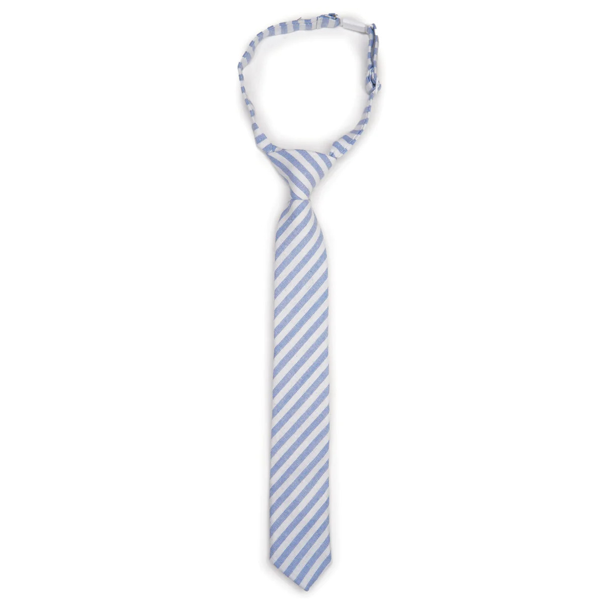 Robin Egg Stripe - Boon Ties for Boys - Neckties for baby, toddler, & little boys | Boon Ties