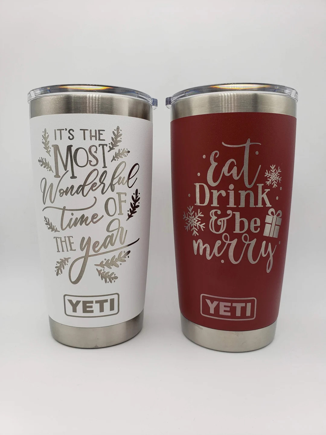 Christmas Engraved YETI Rambler Tumbler  Christmas Tumbler  - Etsy | Etsy (US)