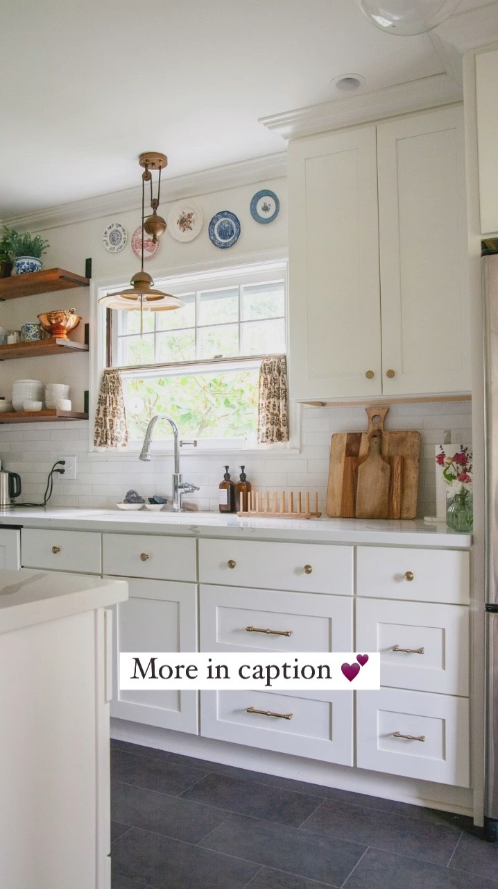 A white kitchen used to be my dream. But I didn’t really think much beyond that. Just, white, please. Well, I got there and it turns out it’s not charming without a few thoughtful touches. I’m grateful for this kitchen we renovated back in 2019, but I would make some different choices now… But I’m not renovating again anytime soon! So these little changes have made a difference. Recommend for any kitchen!

#LTKHome