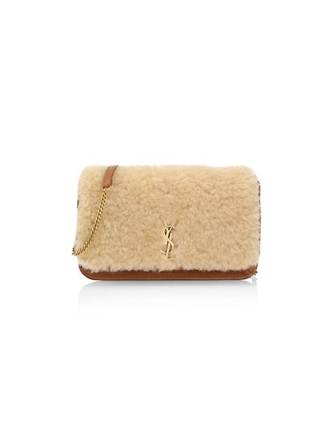 Monogram Shearling Phone Holder-On-Strap | Saks Fifth Avenue