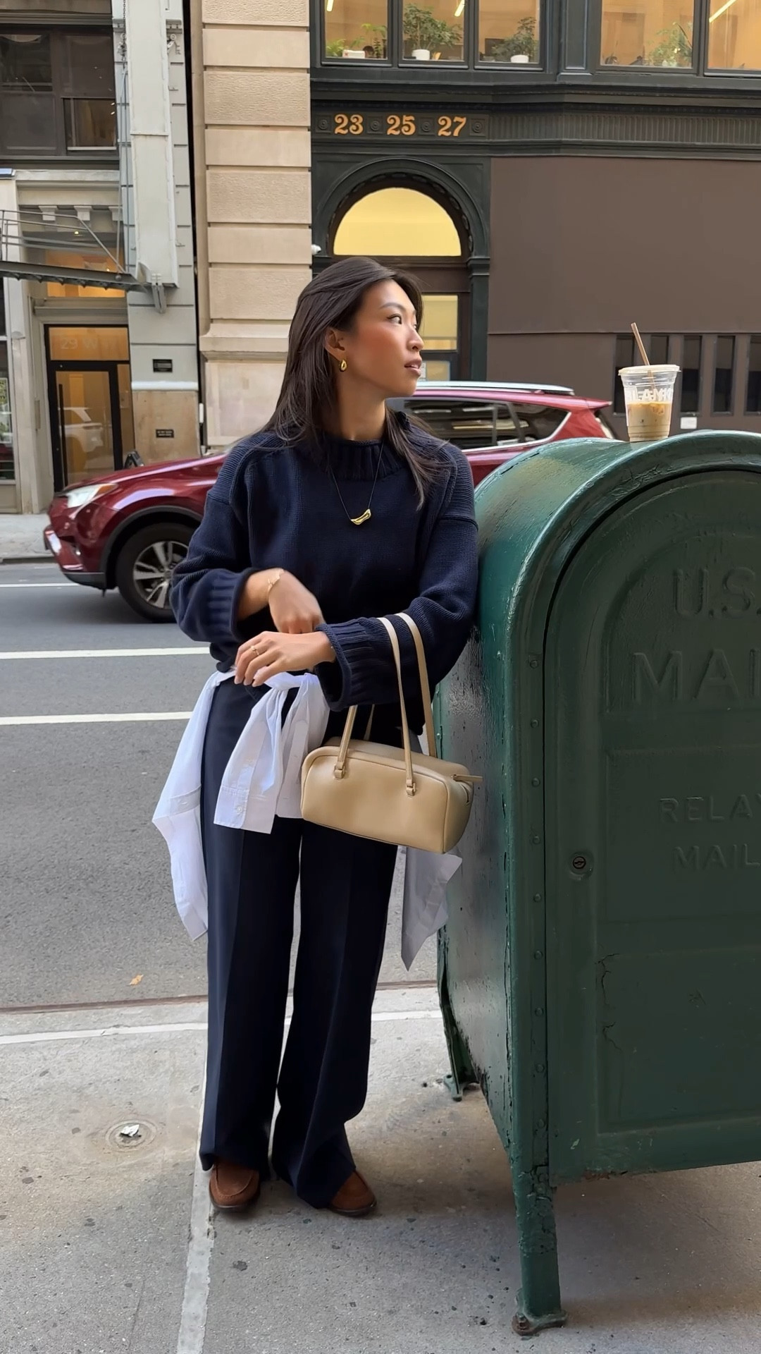 Navy rollneck fit

#LTKstyletip #LTKFashionMonth #LTKautumn