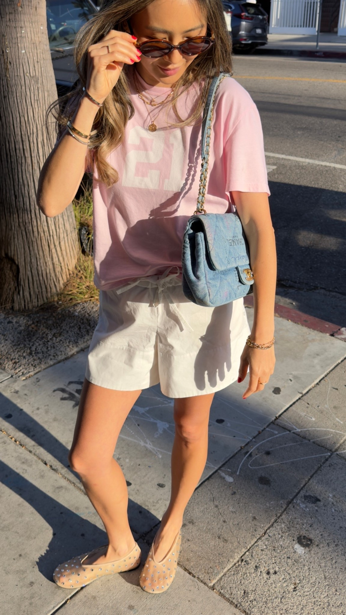 Aritzia tee size small 
SIR shorts size 0
khaite shoes tts
