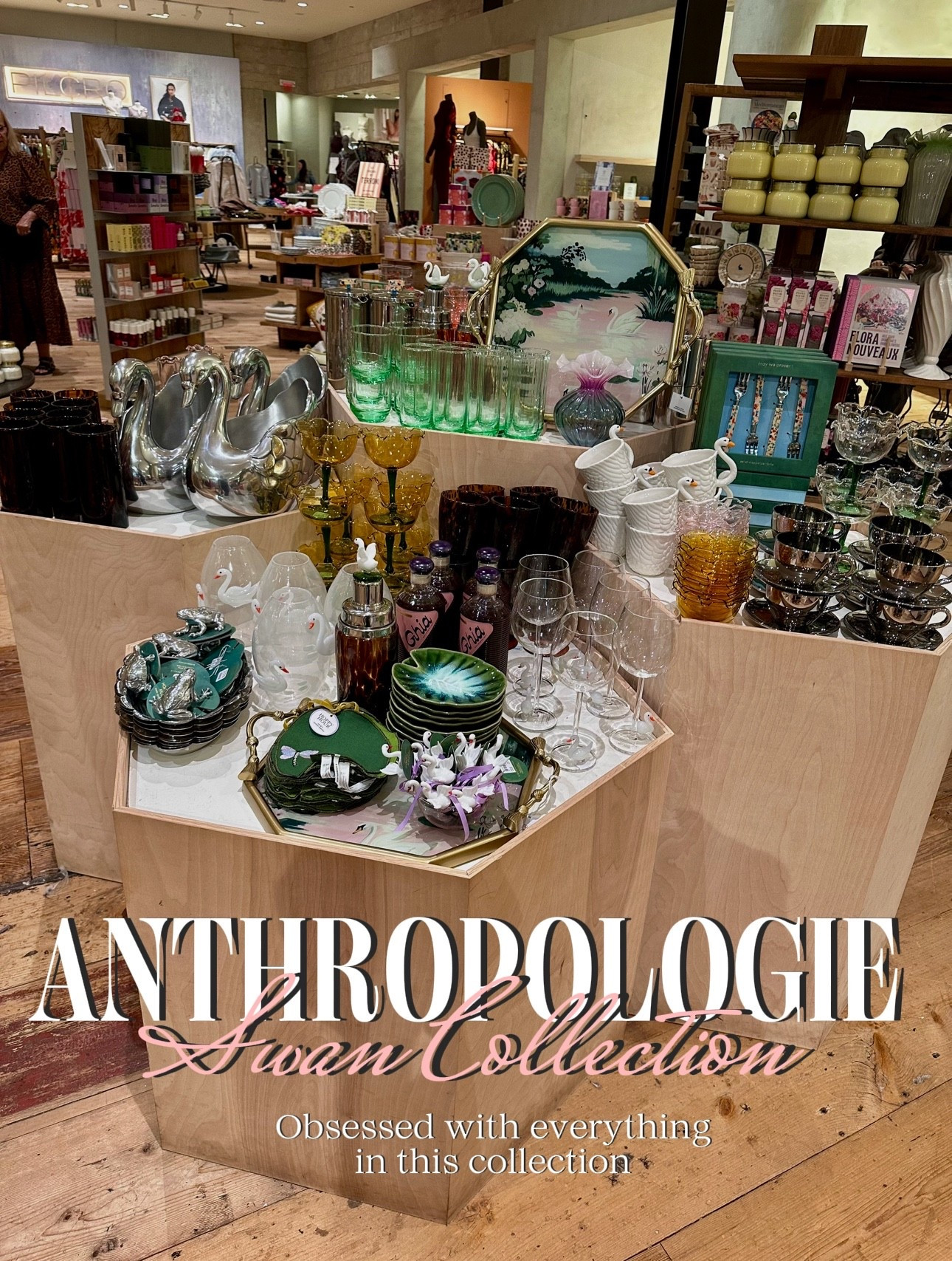 Completely obsessed with the swan collection from Anthropologie 

Home decor | spring outfit | glassware | swans 

#LTKHome #LTKValentine #LTKdayinmylife