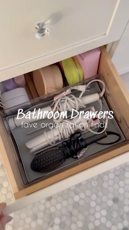 Must have bathroom organization and storage!! Love these bins for organizing all your beauty and bath essentials!

(6/5)

#LTKVideo #LTKHome #LTKStyleTip