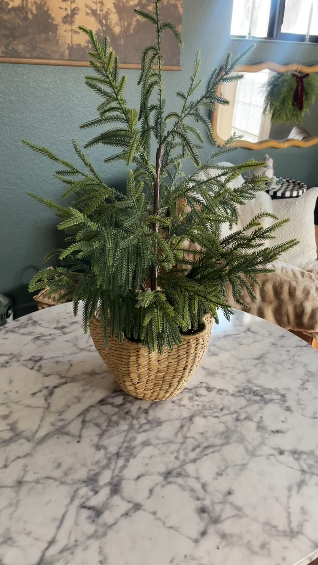 This basket is only $10!! It’s perfect for a small gift basket for teachers & friends or for a Christmas tree or a plant  

#LTKHome #LTKHoliday #LTKStyleTip