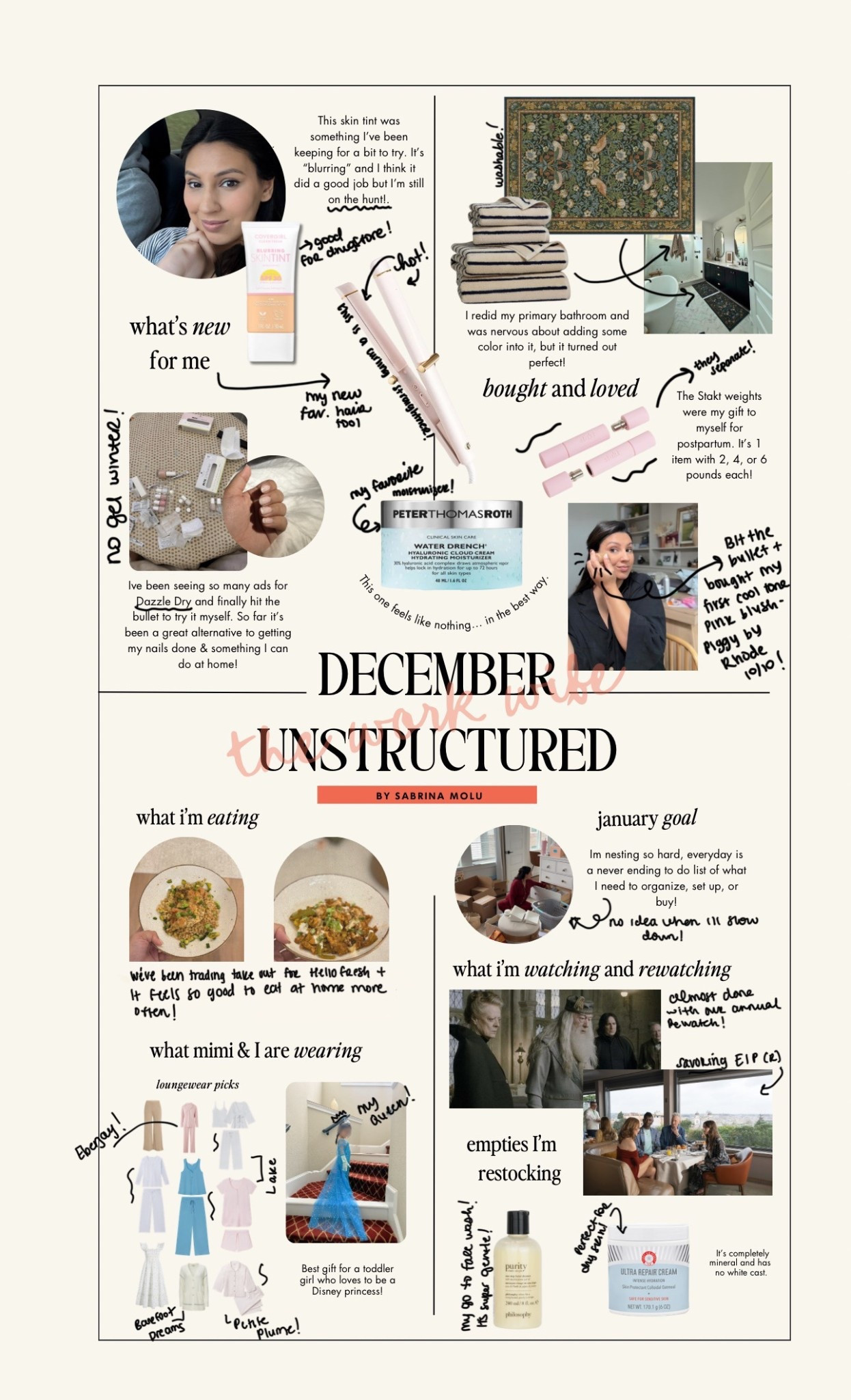 What I bought, loved, and repurchased last December!

#LTKdayinmylife #LTKstorytime #LTKBeauty