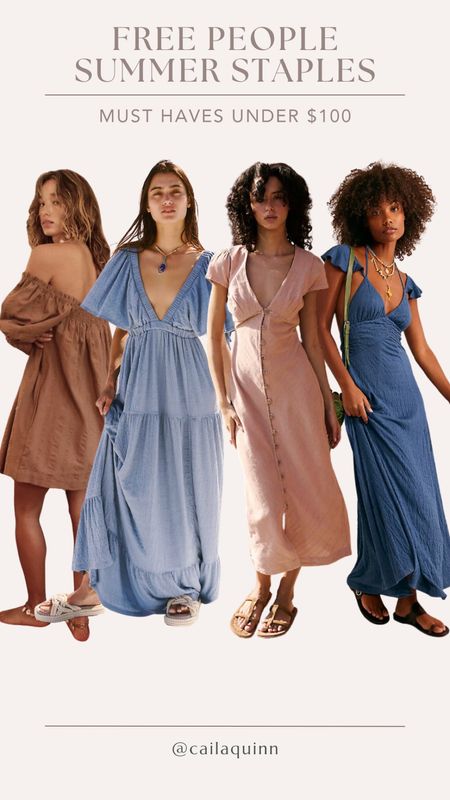 Free People Summer staple dresses I’m loving! 

Summer style | summer 

#LTKSeasonal #LTKStyleTip