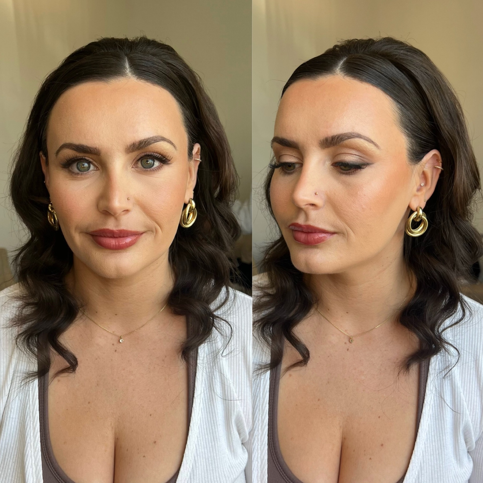 Soft glam is the perfect blend of subtle elegance and a touch of drama, making it ideal for any occasion, from weddings to date nights. This look enhances your natural beauty with a delicate touch, focusing on soft, blended eyeshadow, glowing skin, and a hint of color on the lips.
#SoftGlam #MakeupInspo #BeautyTips #GlamUp #BridalBeauty #MakeupArtist #LoveInTheDetails #BridalGlow #WeddingMakeup #RomanticLooks #bridalmua #bridalmakeupartist #promakeupartist #freelancemakeupartist #freelancemua #austintxmua #austinbridalmakeup #austinbridalmakeupartist #austinbridalmua #austintxmakeupartist #austinfreelancemua #southtexasmua #centraltexasmua #centraltexasbrides #centraltxmua #eastaustinmua

#LTKBeauty