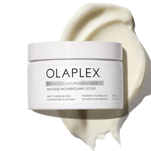 Olaplex Weightless Nourishing Mask: Cuticle Sealing Mask to Hydrate & Volumize Fine to Medium Hair, 200 ml / 6.7 Fl. Oz. | Amazon (US)