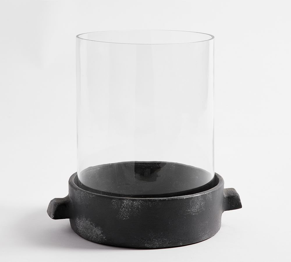 Artisan Handcrafted Ceramic Hurricane Candleholder | Pottery Barn (US)