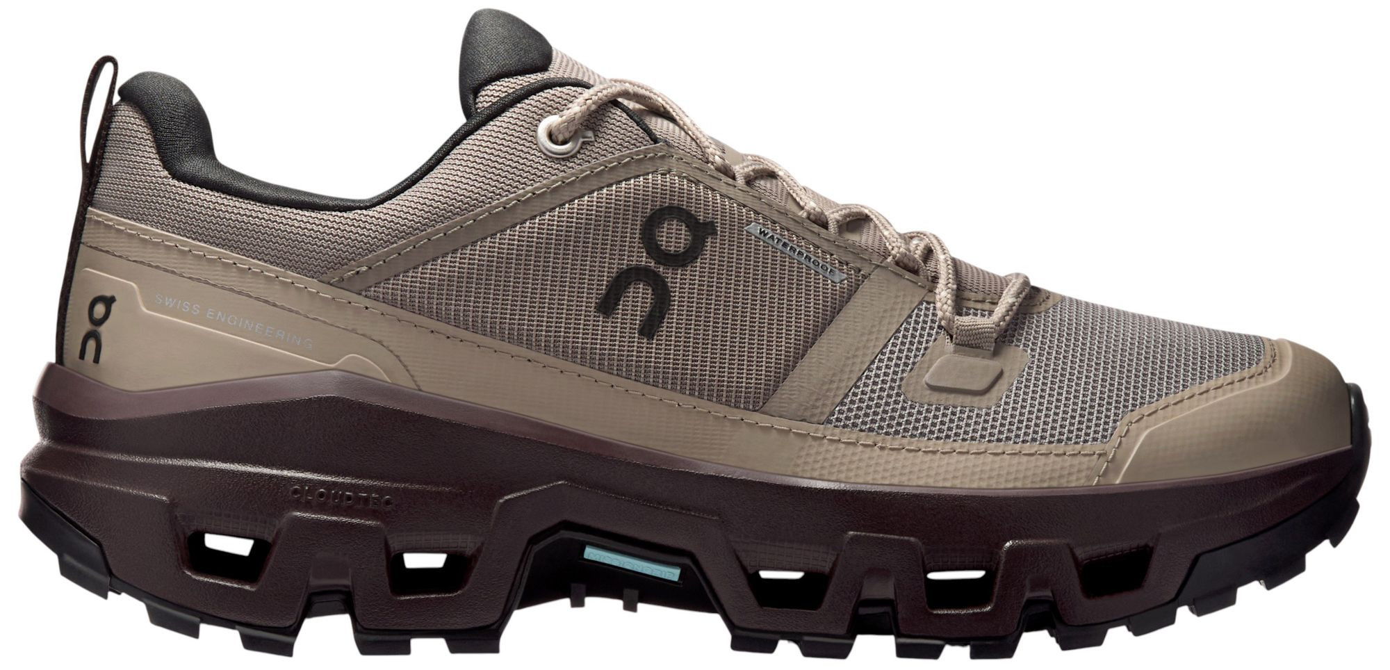 On Women's Cloudrock Waterproof Low Shoes, Size 8, Alloy | DICK'S Sporting Goods