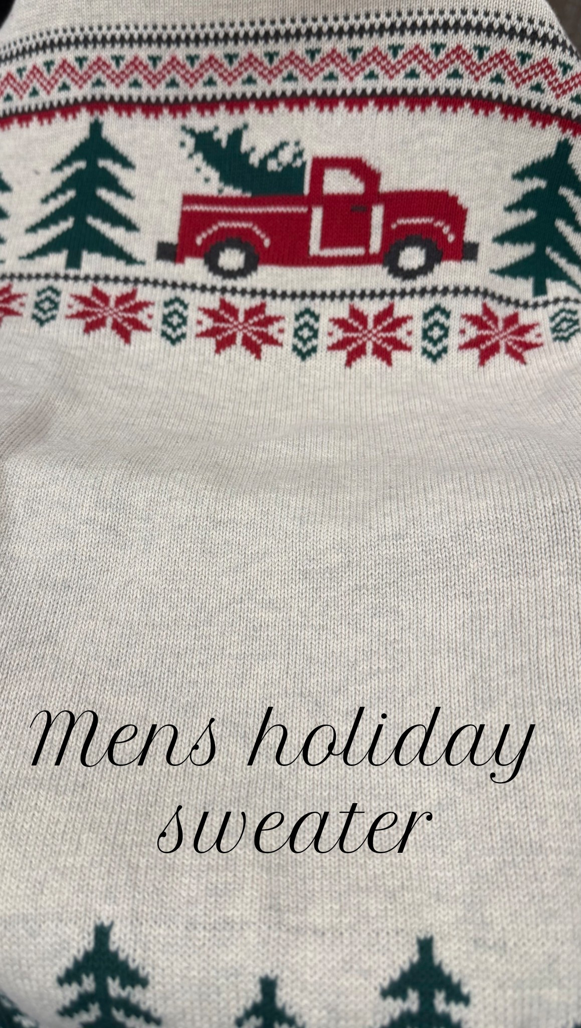 Men’s holiday sweater festive Christmas truck crew neck sweater for men sale and digital coupons available pickup in select locations #LTKmens #winterfashion #Christmasparty #winteroutfit #holidayparty

#LTKGiftGuide #LTKHoliday #LTKSeasonal