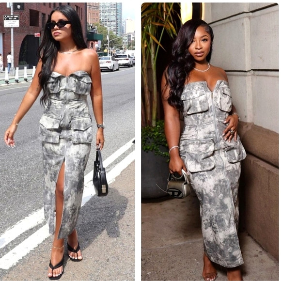 Zara Cargo Dress NWT | Poshmark