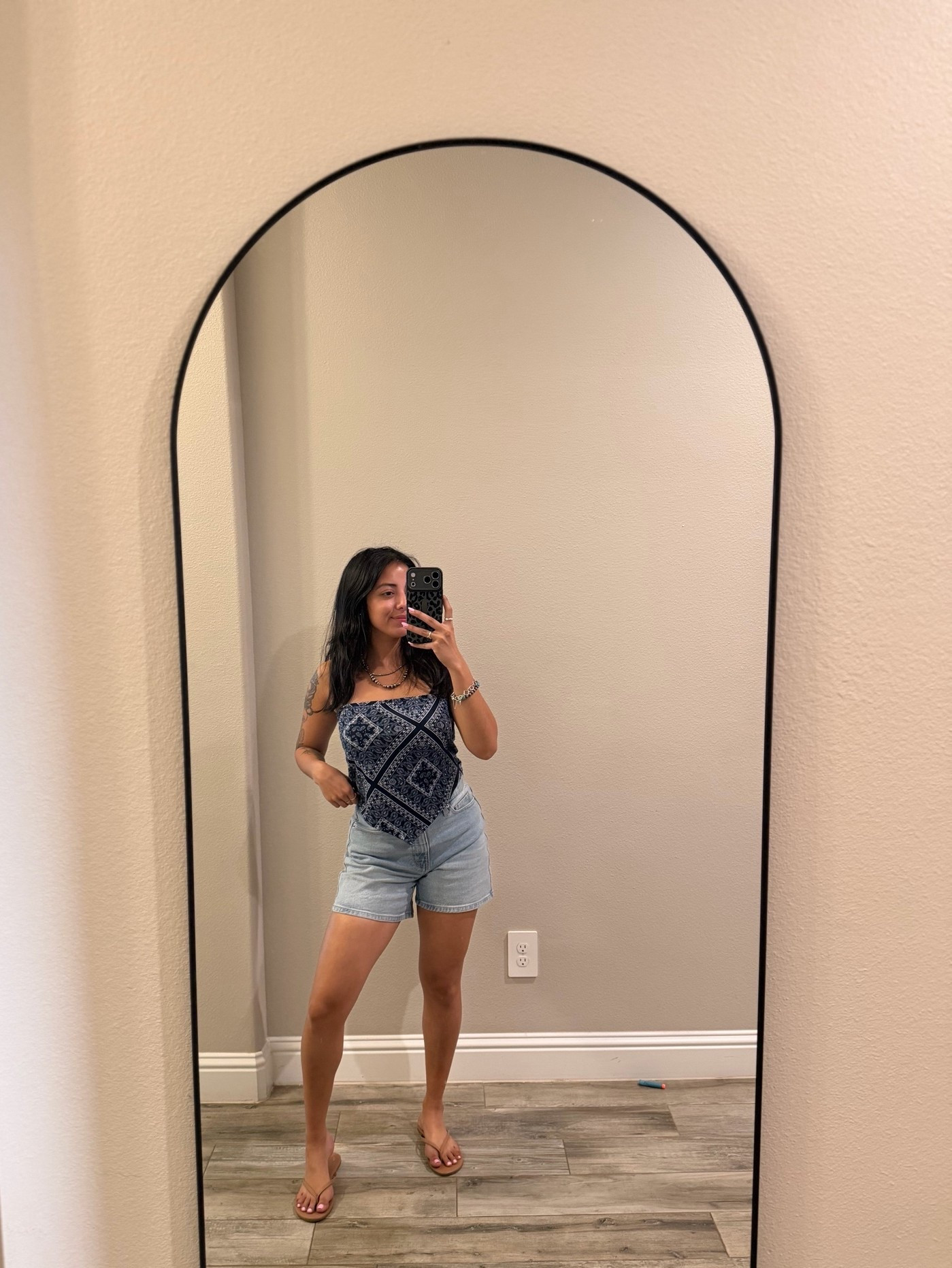 casual outfit 
#walmart #jeanshorts

#LTKootd #LTKSeasonal #LTKPetite