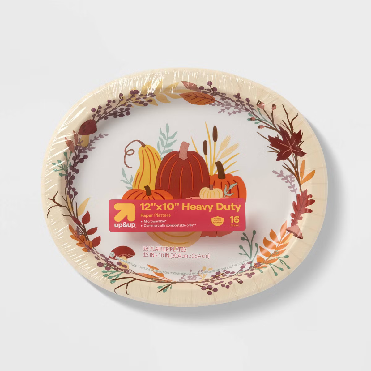Fall Disposable Platters - 16ct - up&up™ | Target