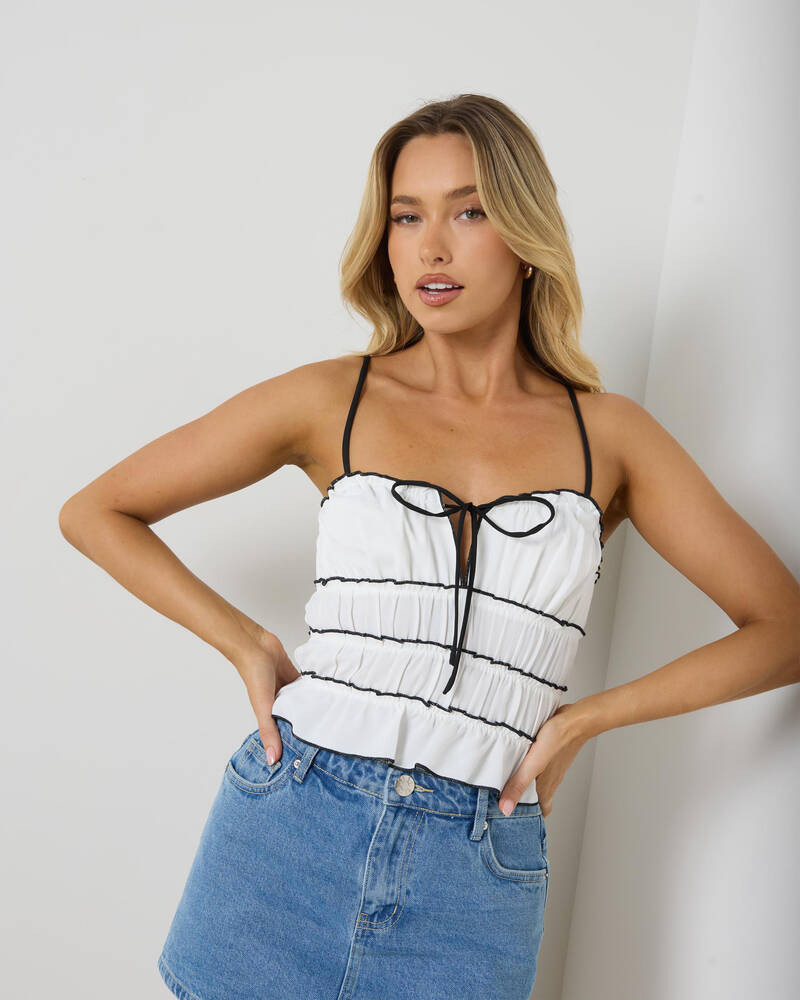 Zully Ruche Top | City Beach (US)
