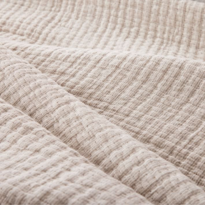 European Flax Linen Blanket | West Elm (US)