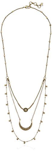 Lucky Brand New Lucky Layer Gold Convertible Necklace | Amazon (US)