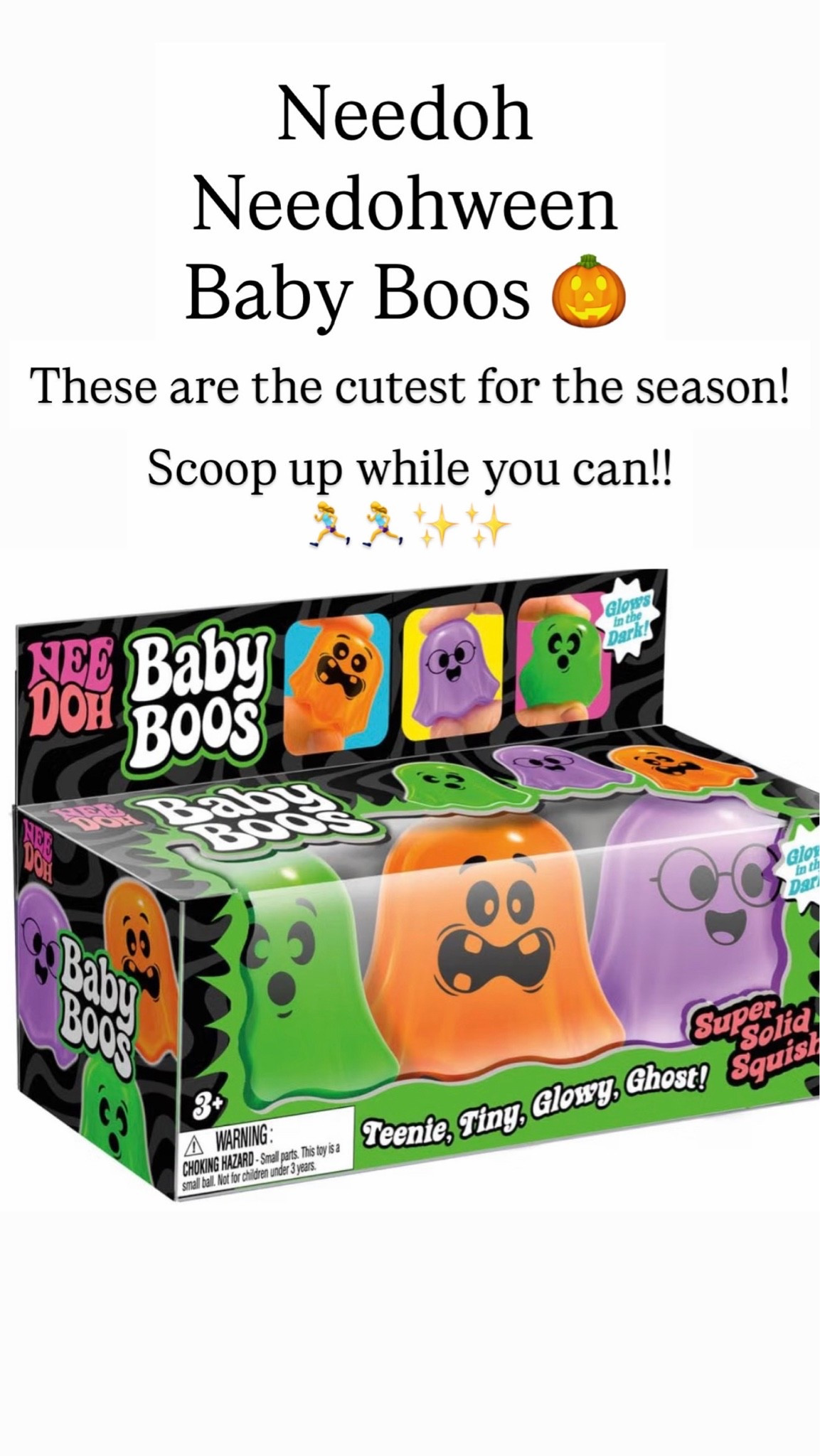 Needoh Needohween Baby Boos