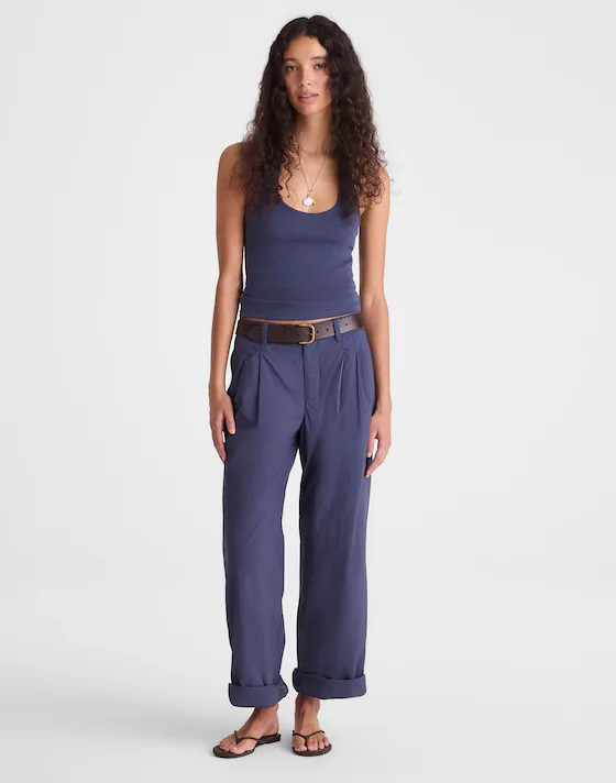 The Everyday Trouser in Poplin | Madewell