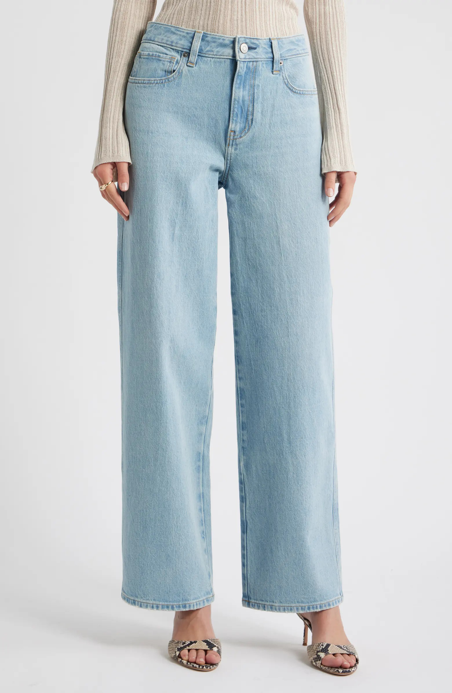 Mid Rise Baggy Jeans | Nordstrom