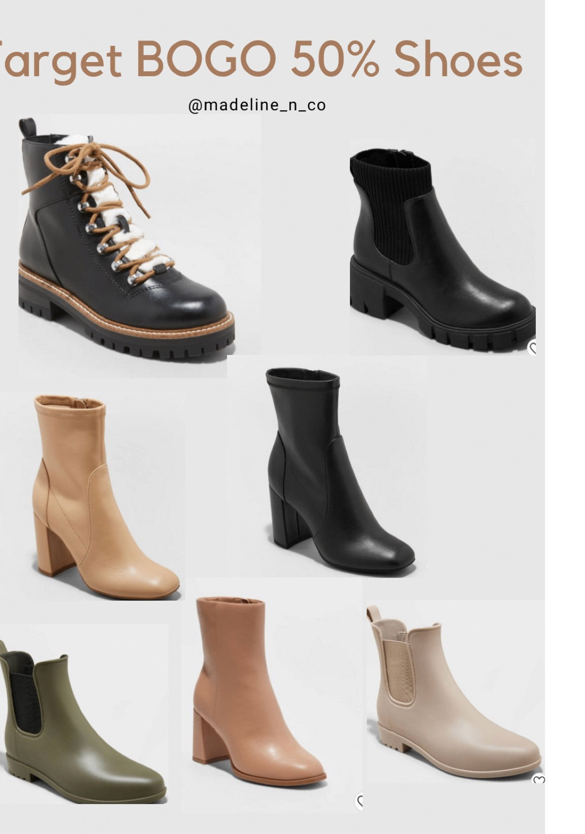 BOGO at Target on shoes! Stock up on those fall boots 🎃

#LTKsalealert #LTKshoecrush #LTKunder50