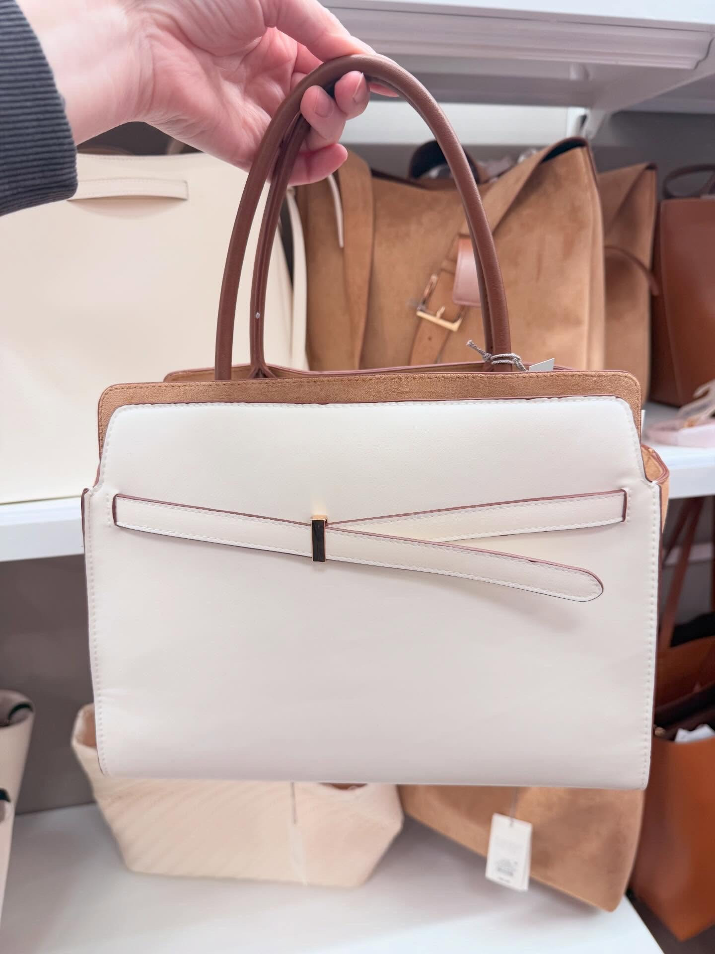 Chic, timeless, and at Target 🎯 

This gorgeous handbag from A New Day is the kind of piece that instantly elevates any outfit. The structured design gives it that polished, sophisticated look, while the classic cream and black color options make it easy to pair with literally everything in your closet.

Perfect for everyday errands, work, or dressing up a casual outfit — it’s one of those staple bags you’ll reach for again and again. ✨



#TargetStyle #TargetFinds #ANewDay #AffordableStyle #HandbagStyle 👜

#LTKOver40 #LTKWorkwear #LTKootd