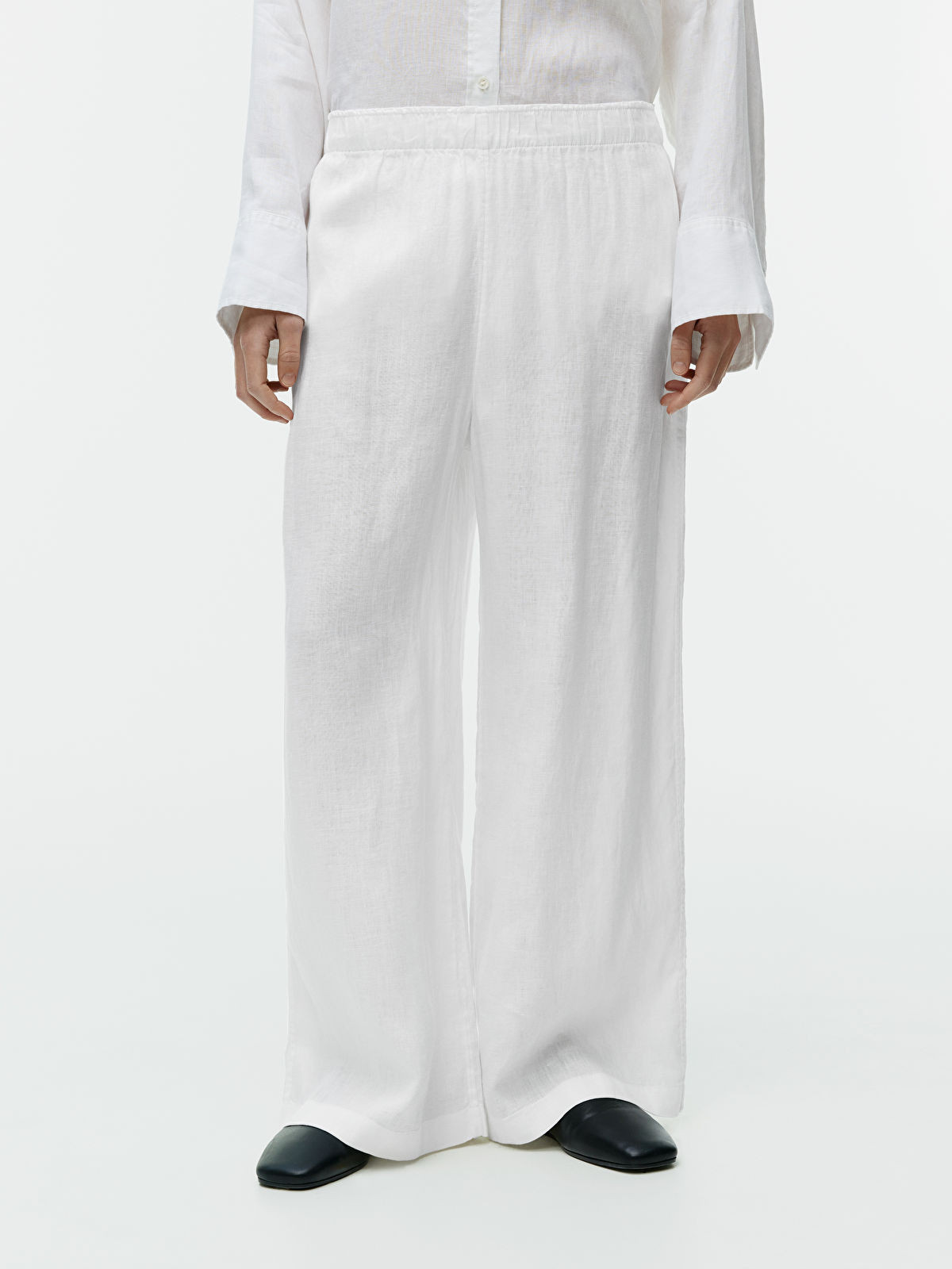 Wide Linen Trousers | ARKET (EU)