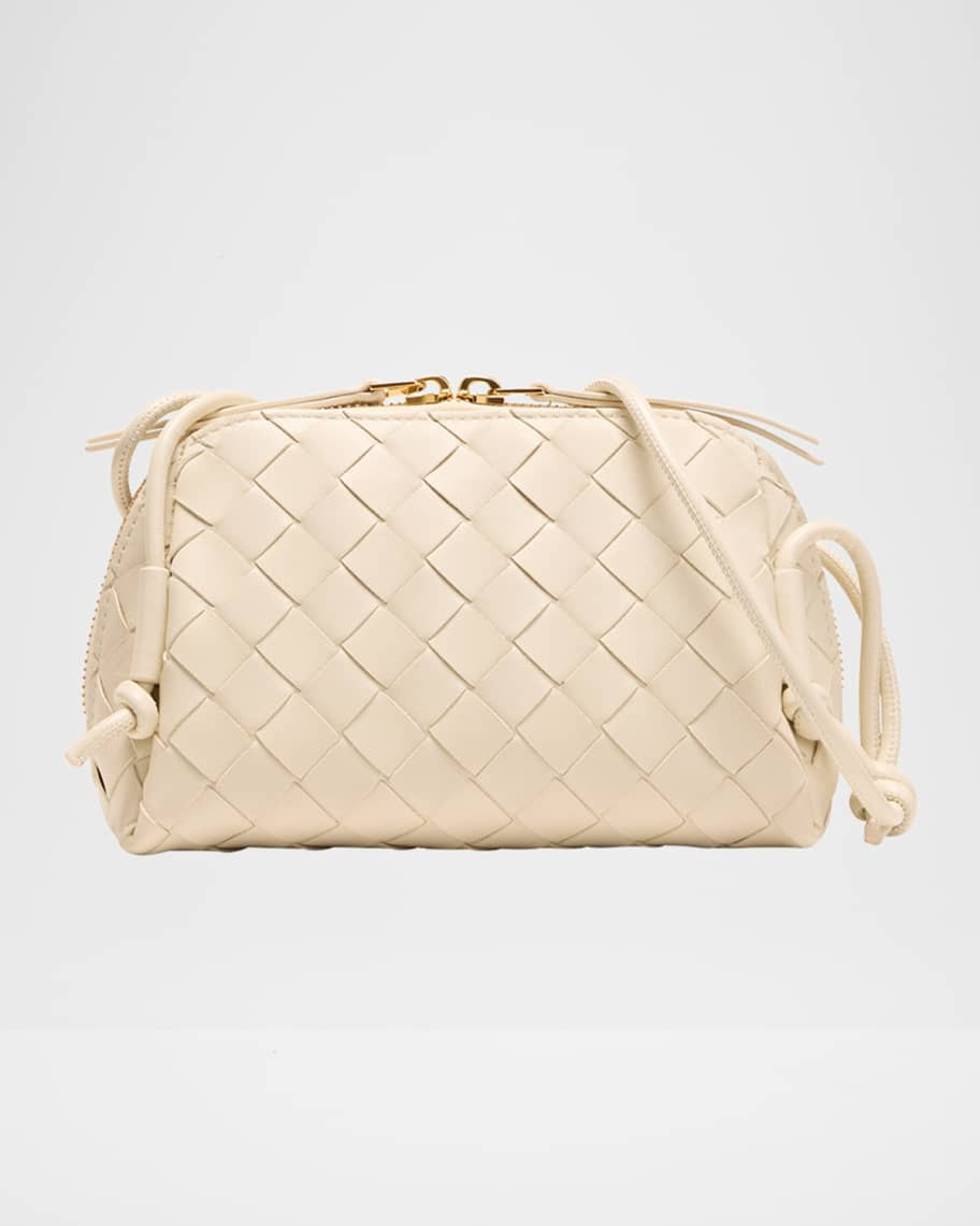 Bottega Veneta Zip Leather Pouch Shoulder Bag | Neiman Marcus