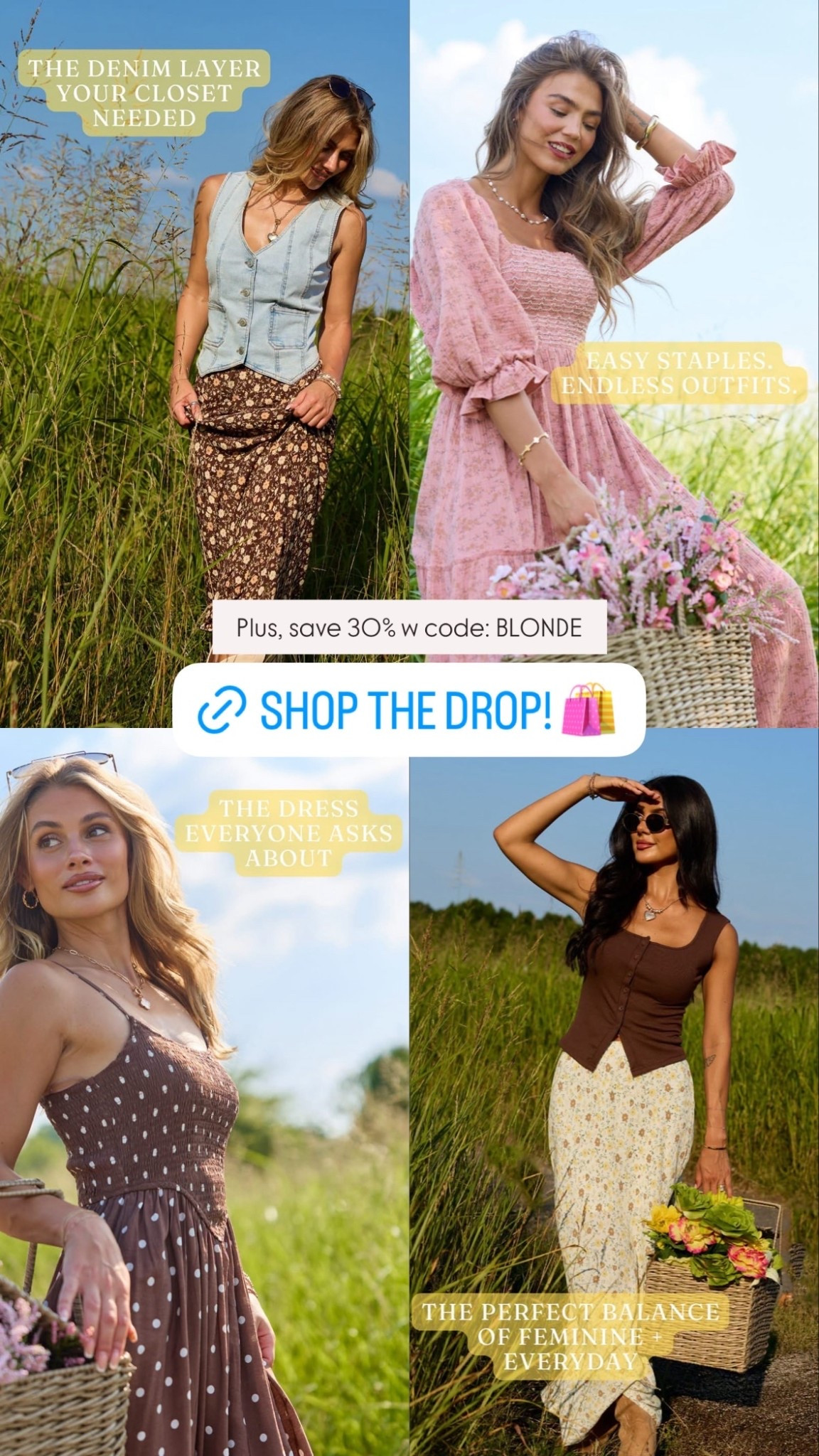 Plus, save 30% w code: BLONDE

#LTKootd #LTKgrwm #LTKSeasonal